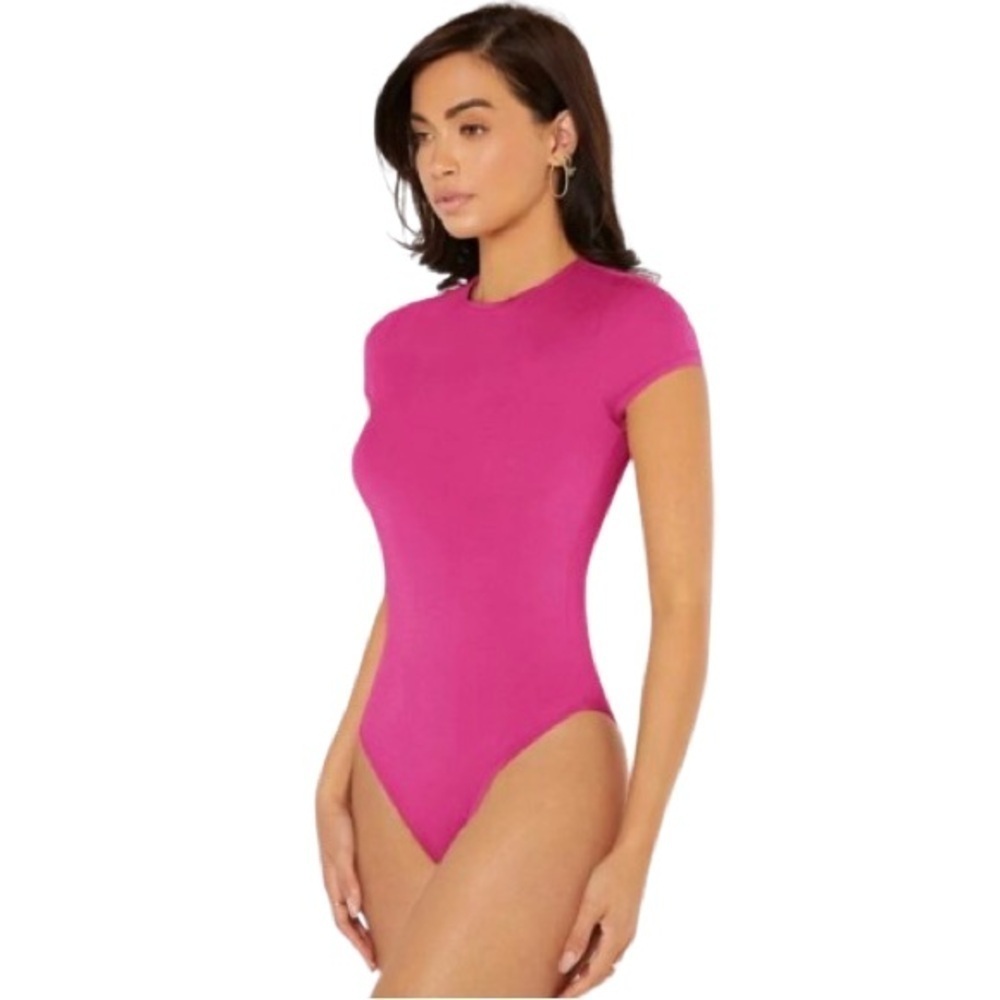 ❤️ 🆕 SHEIN BASICS SOLID SLIM FIT BODYSUIT size XS
